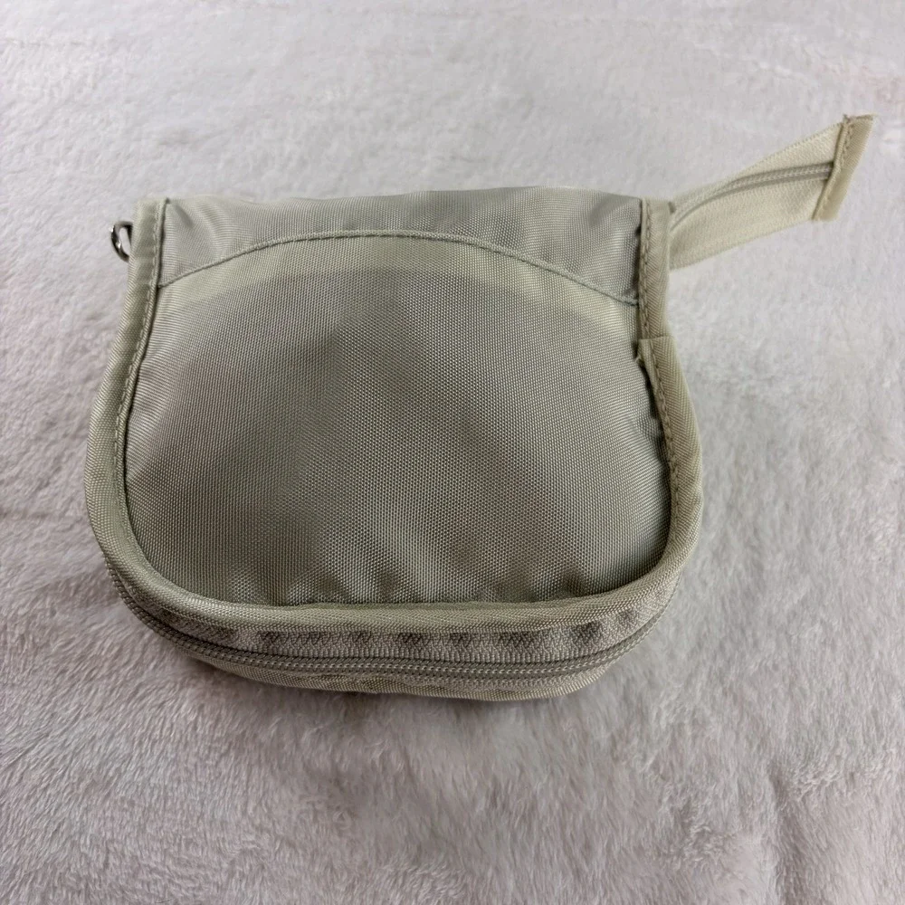 Timbuk2 Packable Travel Tote Bag Shoulder Folding Pouch Olive Khaki Swirl Logo